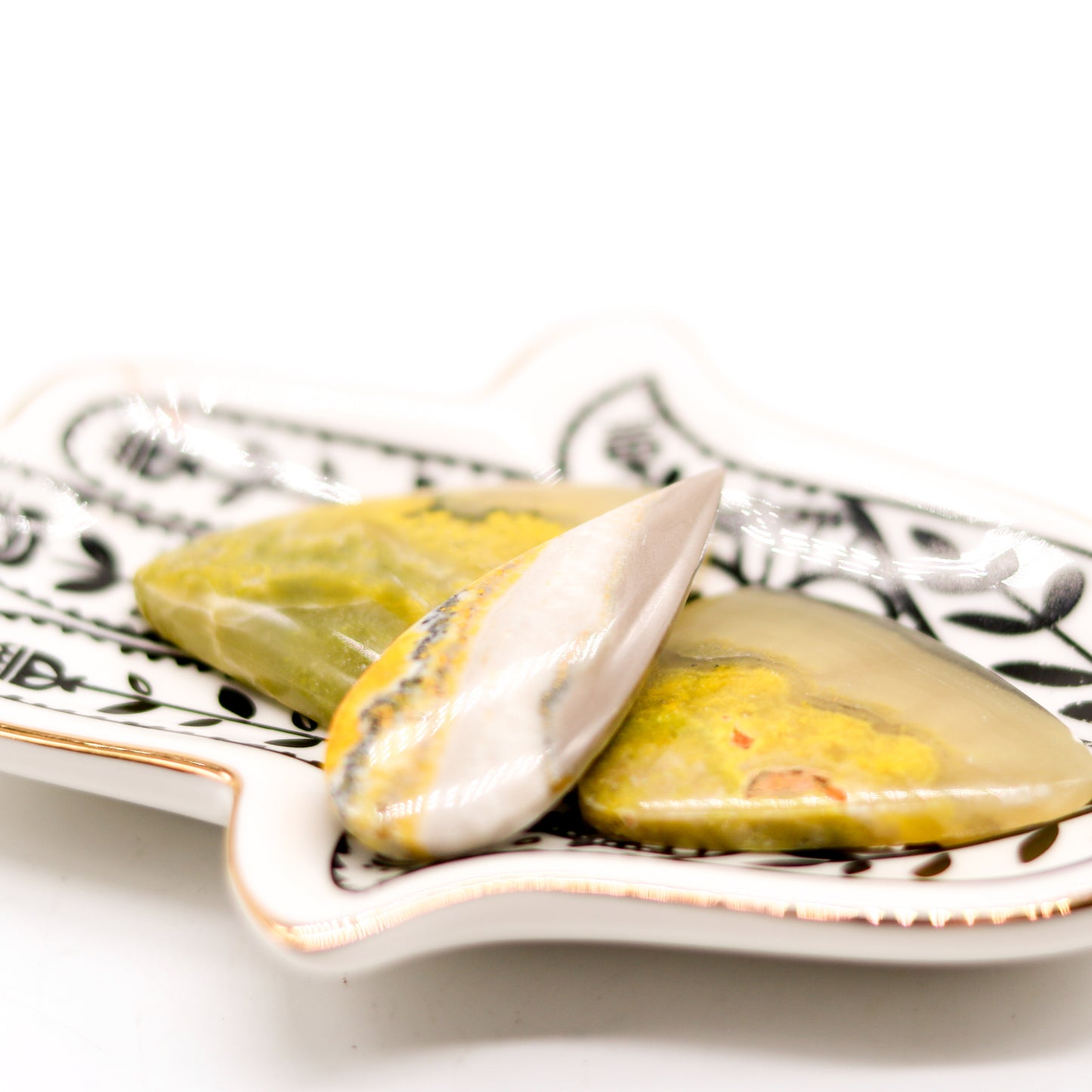 Bumblebee Jasper Cabochon