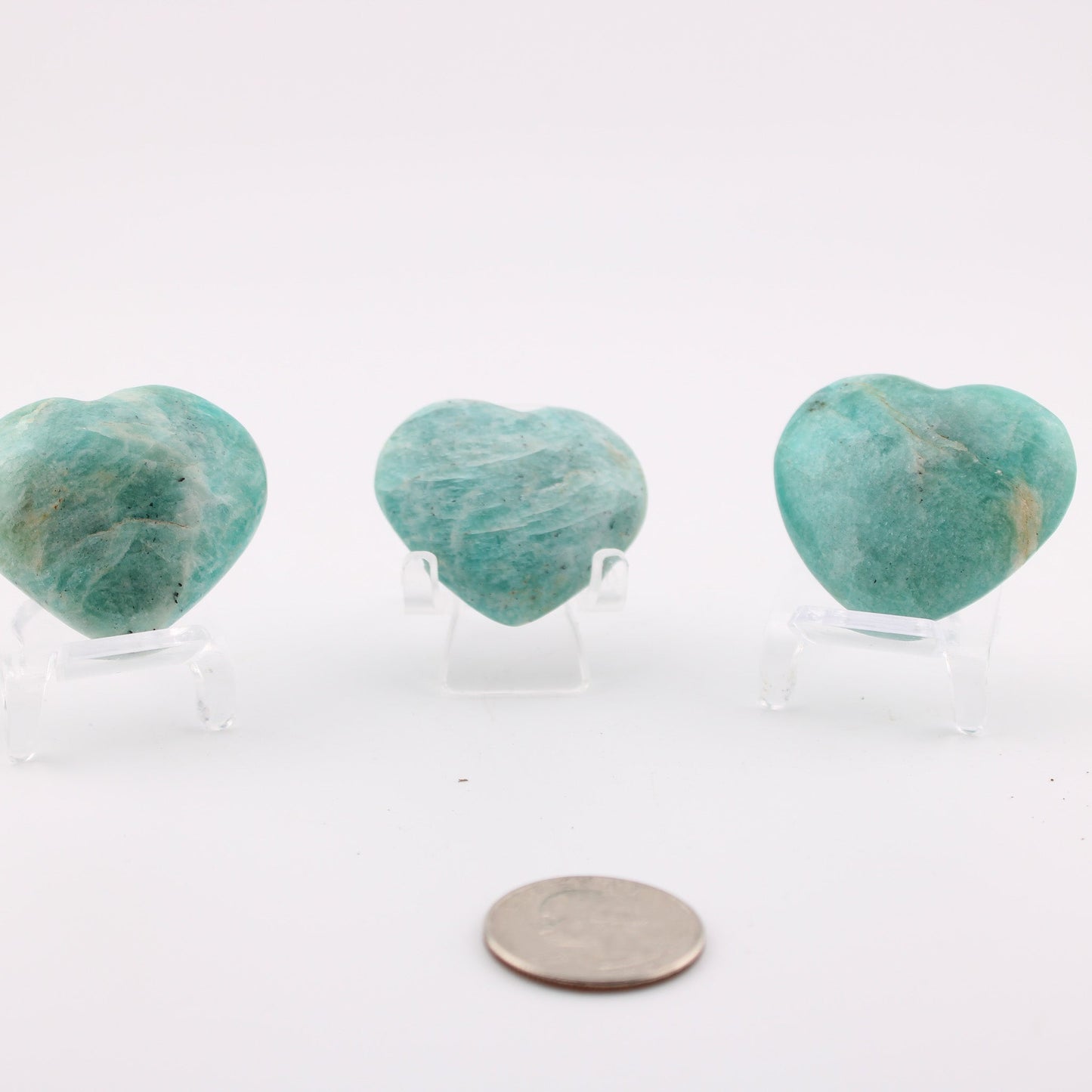 Amazonite Heart Shape