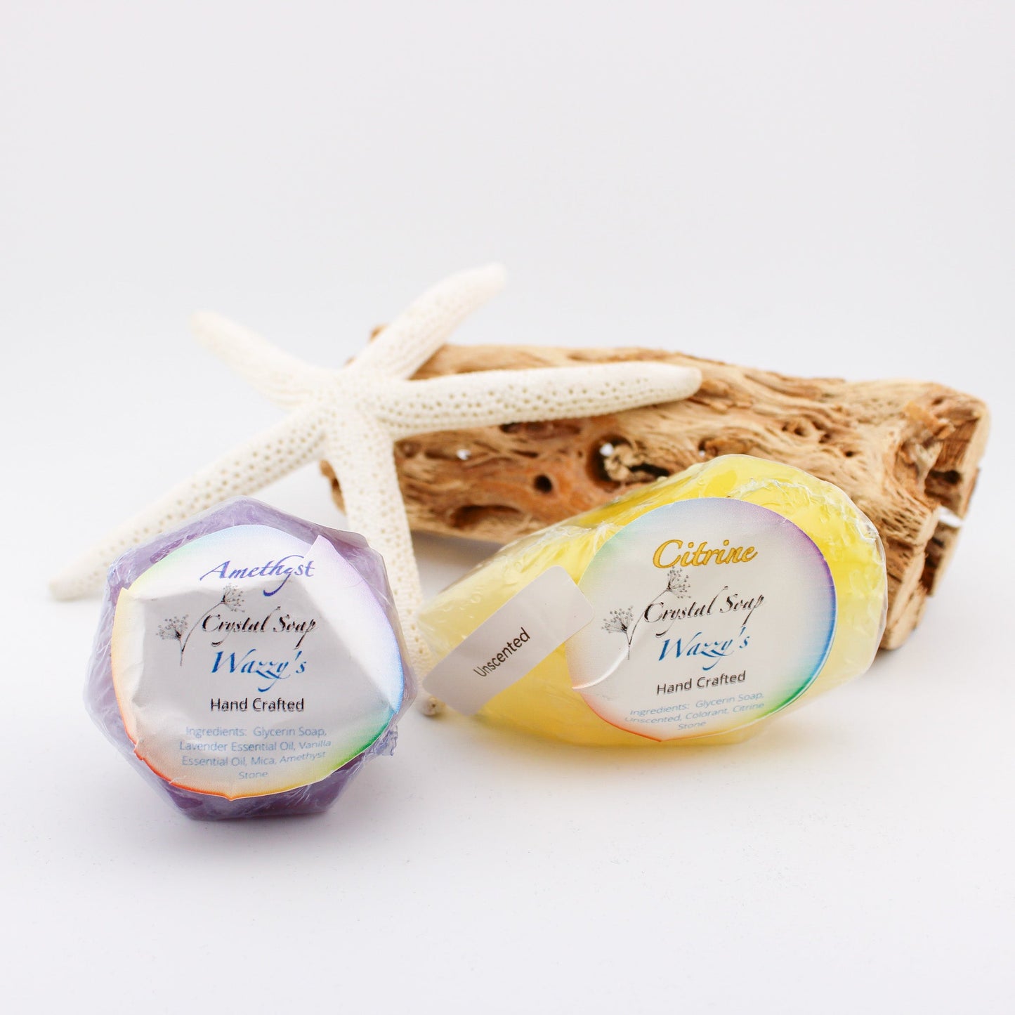 Citrine Crystal Soap