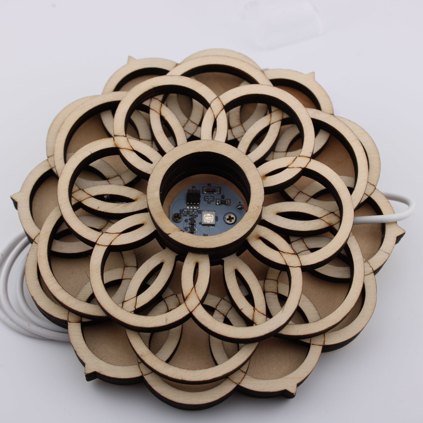 Flower Light Stand Sphere Holder