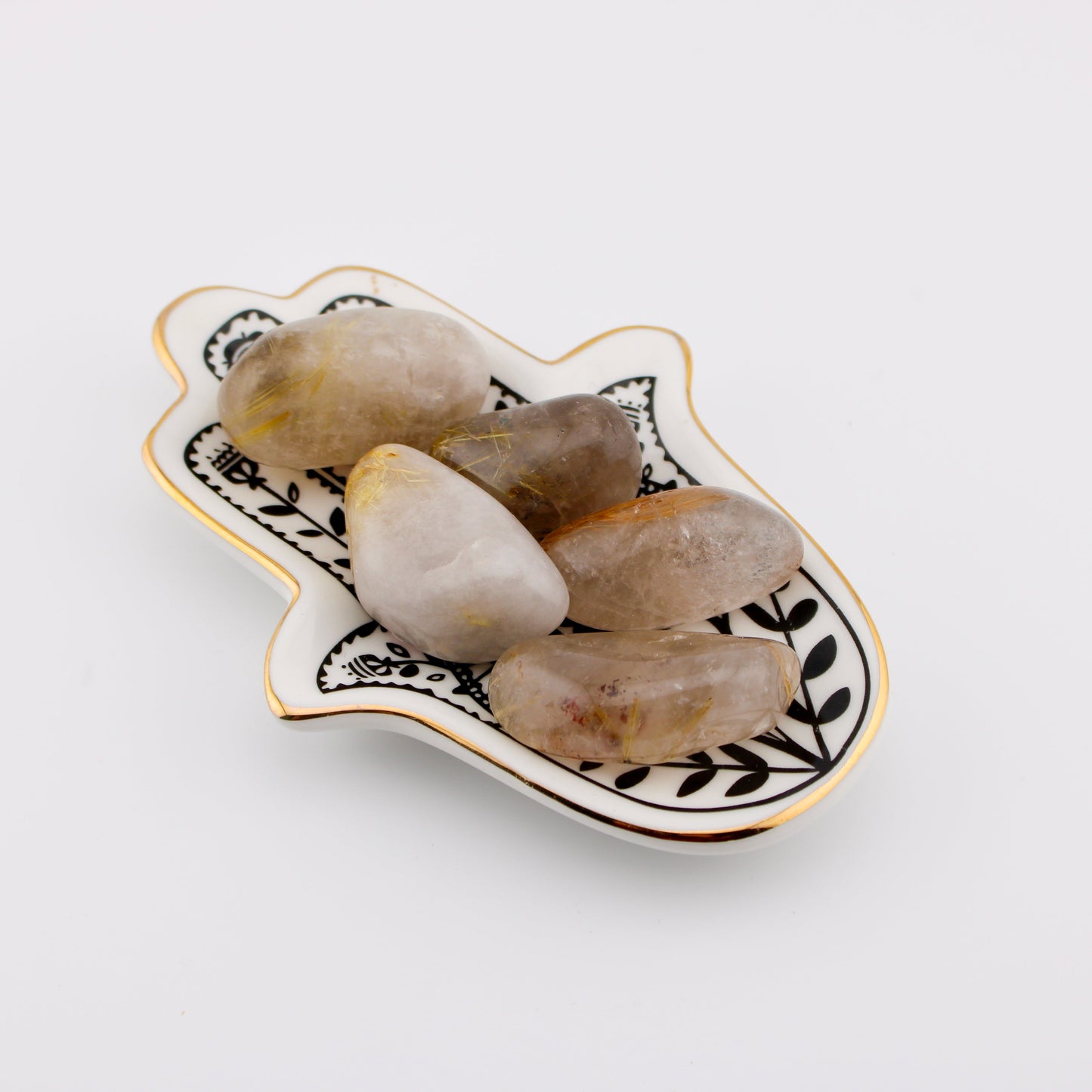 Rutilated Quartz Tumble