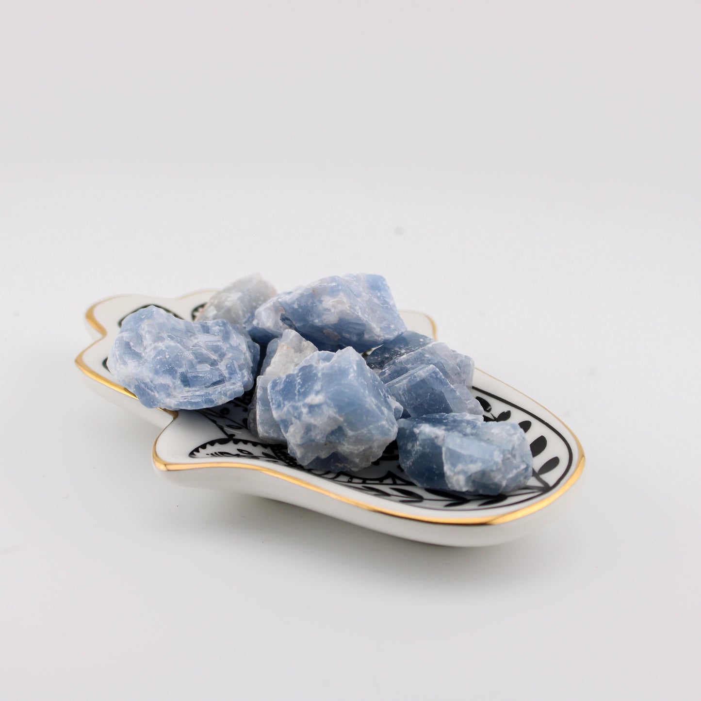 Blue Calcite Raw