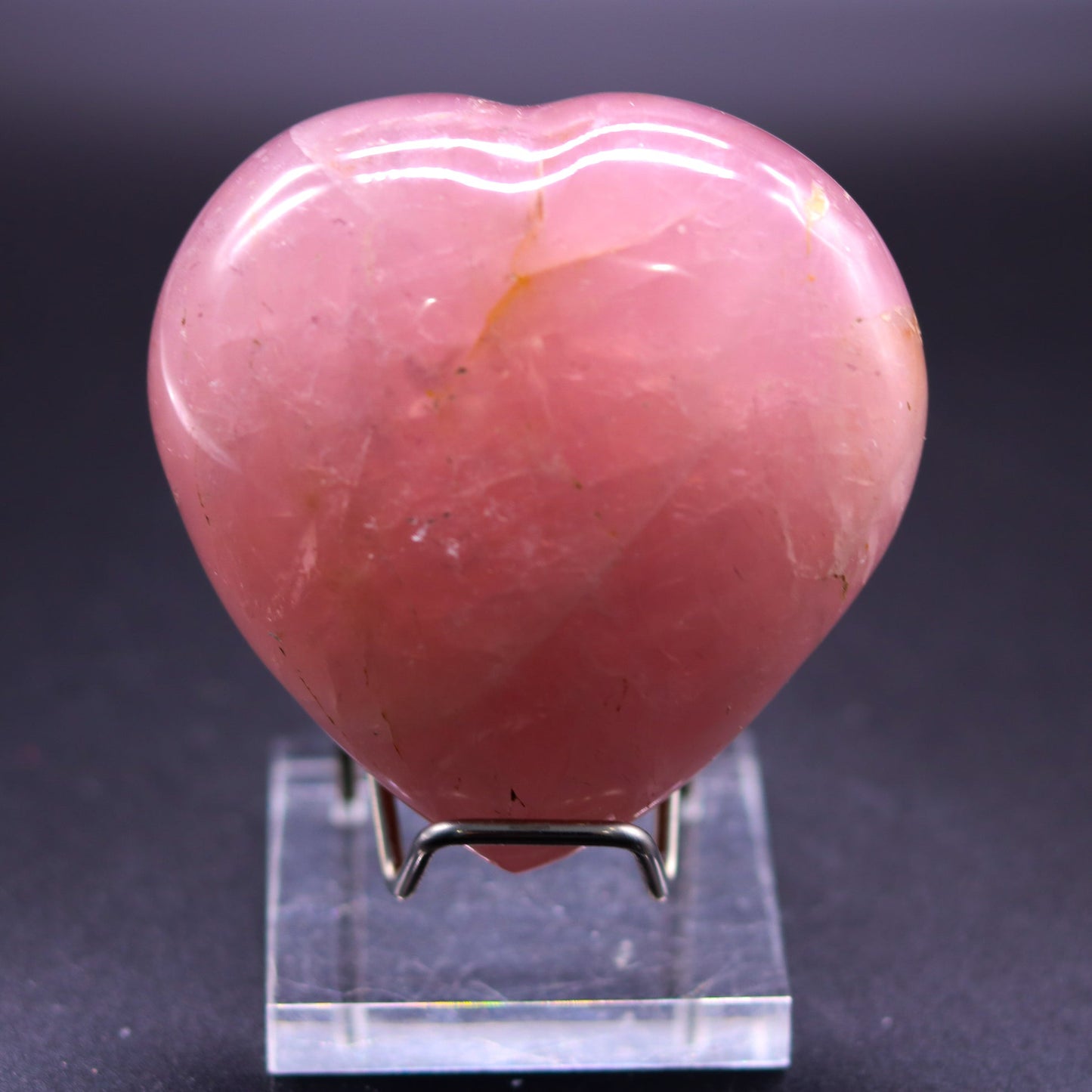 Rose Quartz Heart