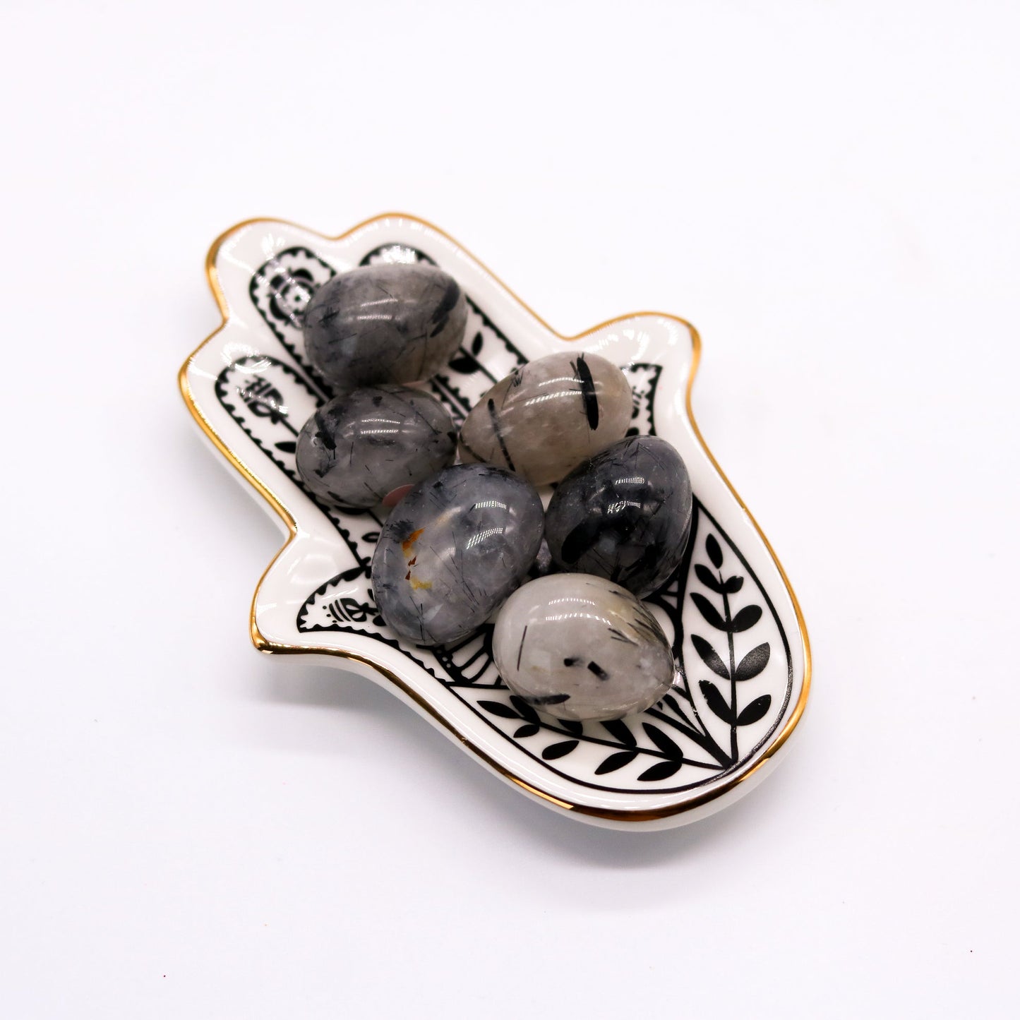 Tourmalated Quartz Tumble