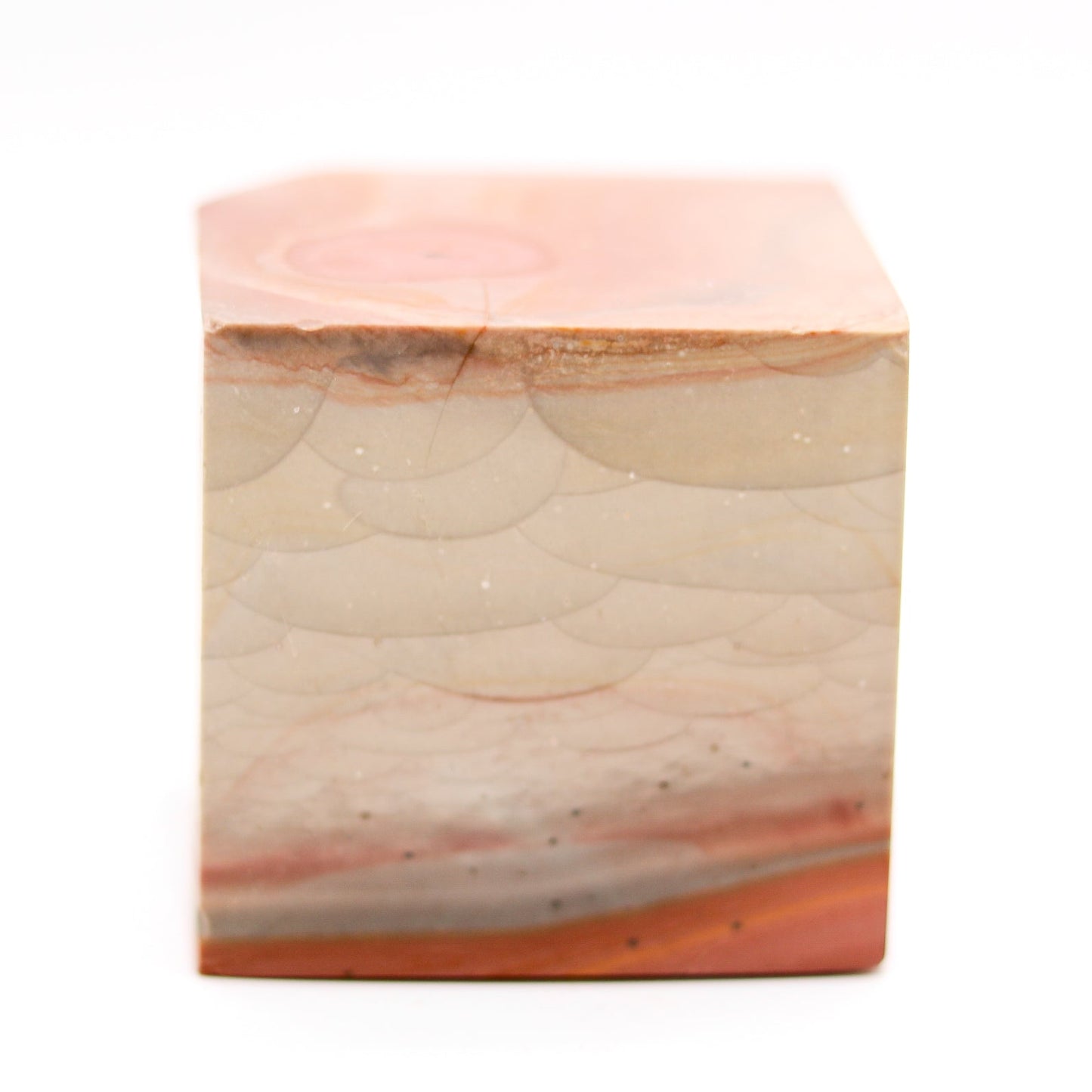 Polychrome Jasper Cube