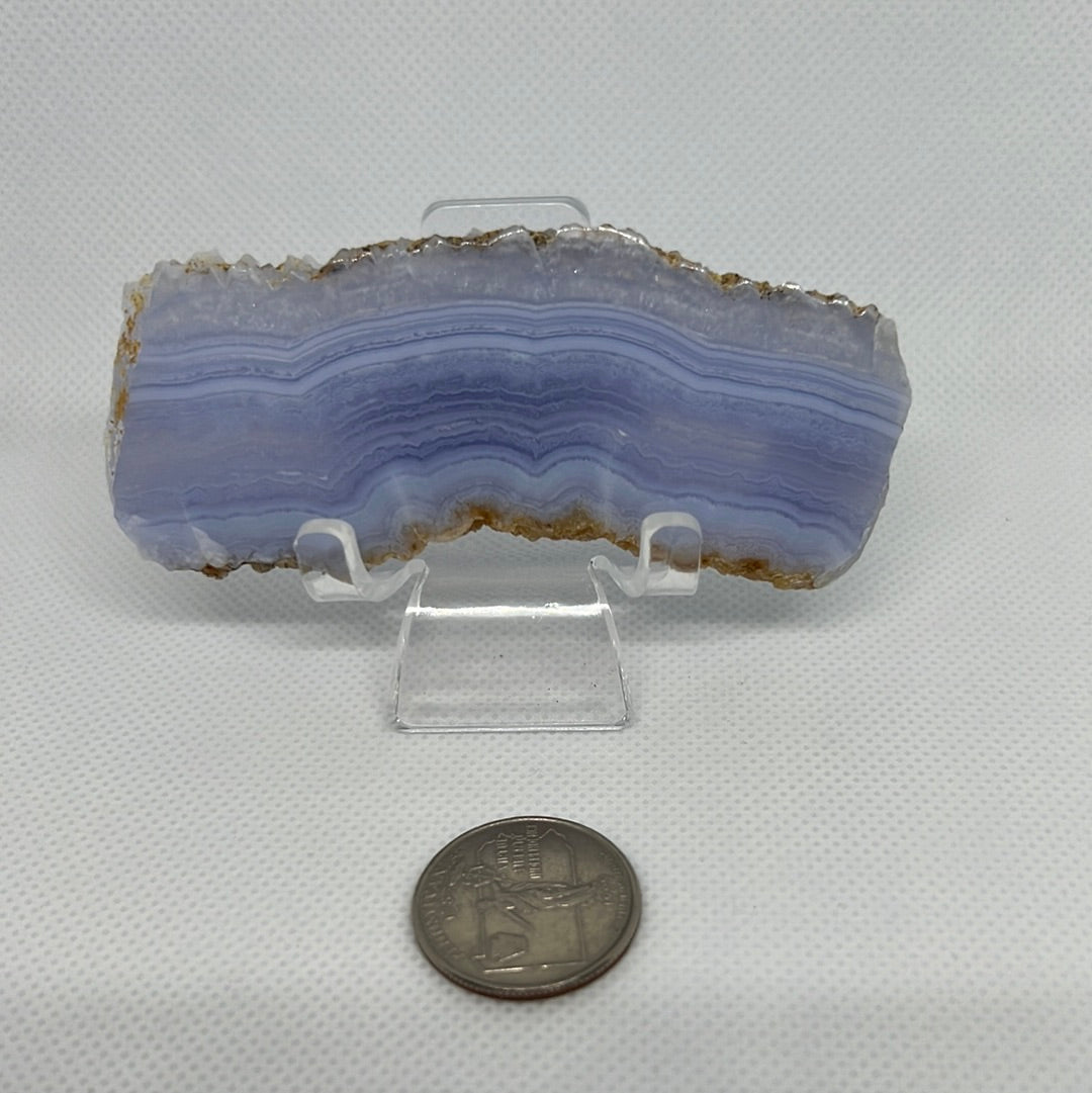 Blue Lace Agate Slab