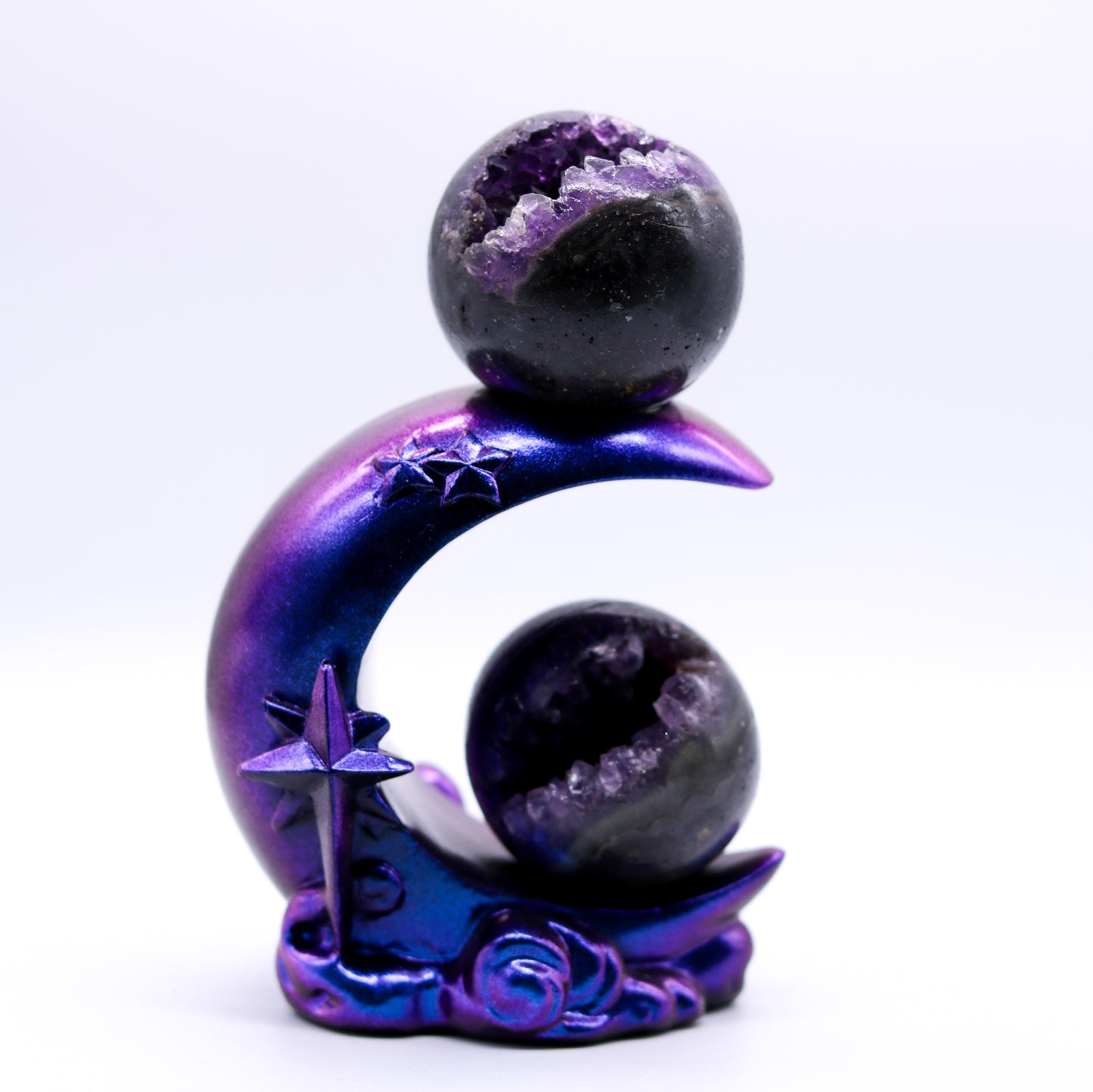 Blue Moon Double  Sphere Holder