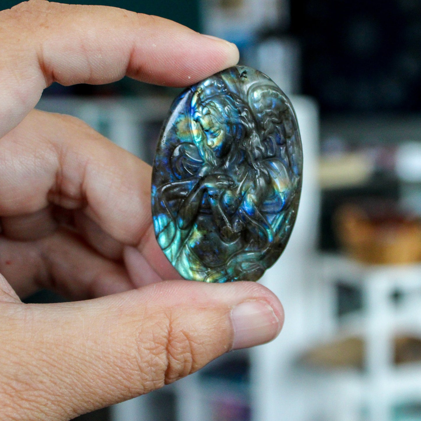 Labradorite Angel