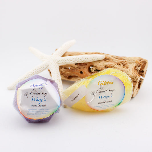 Citrine Crystal Soap