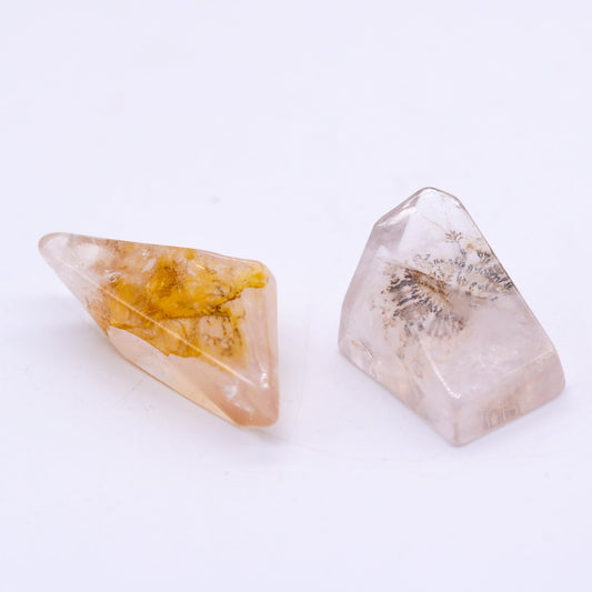 Dendritic Rose Quartz Free Form