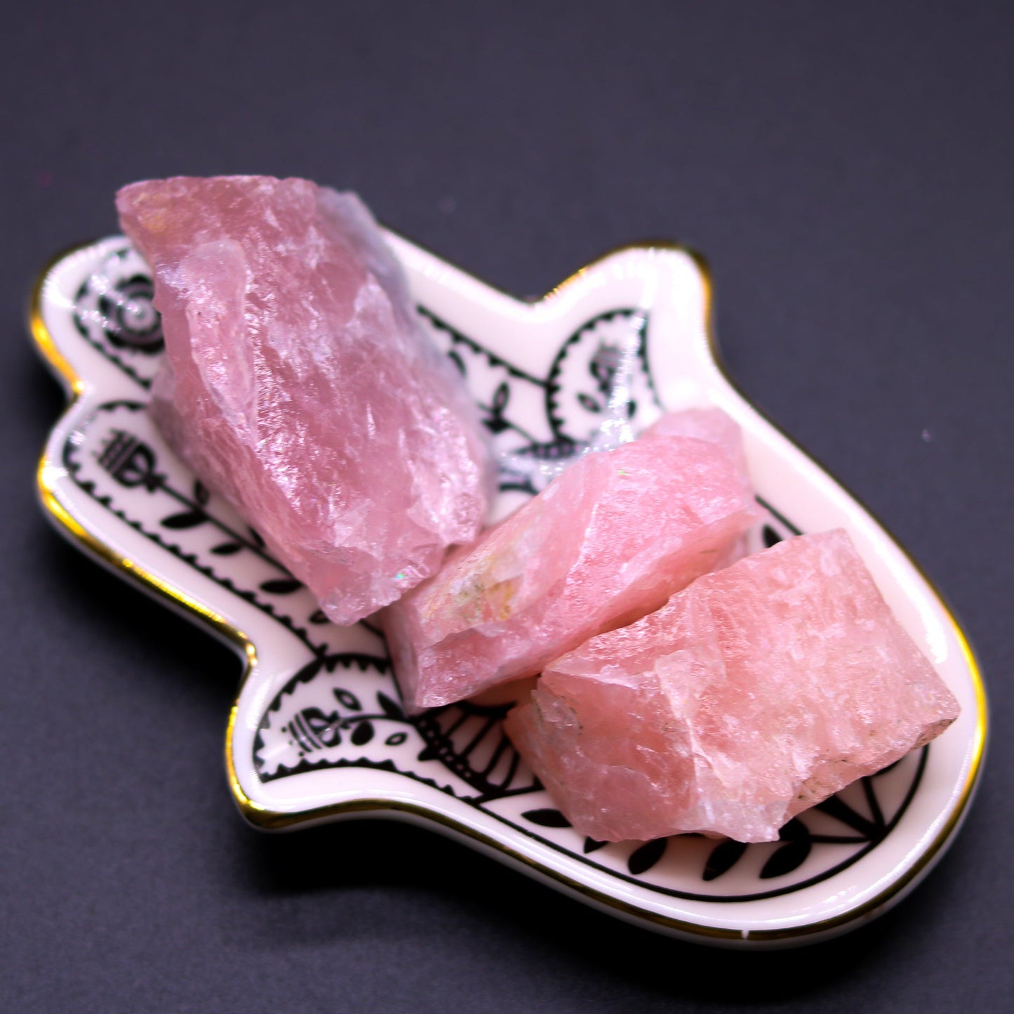 Raw Rose Quartz