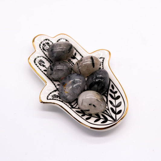 Tourmalated Quartz Tumble