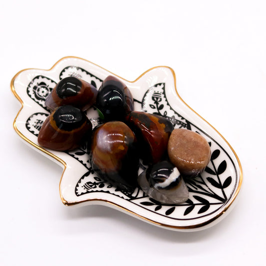 Sardonyx Eye Tumble