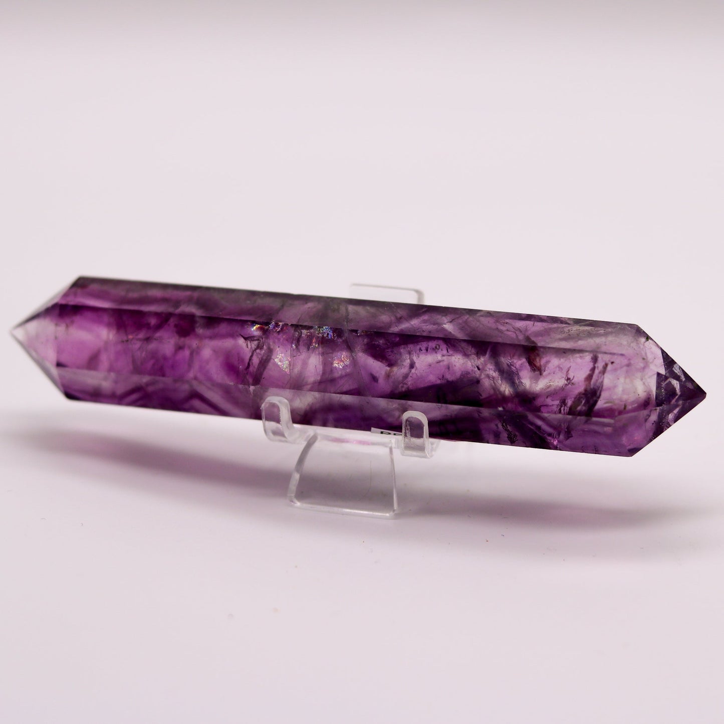 Raspberry Fluorite Double Terminated Point